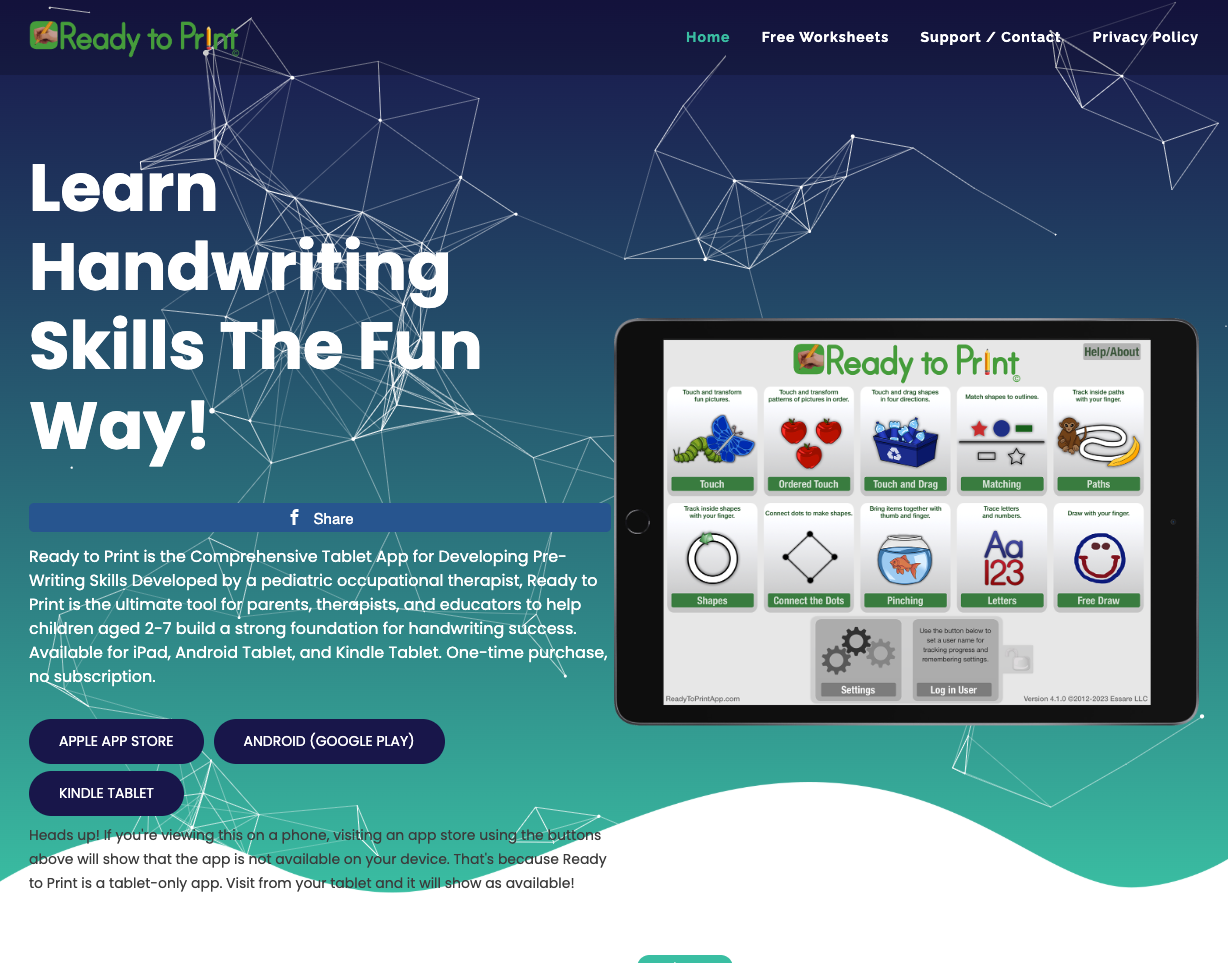 Ready to Print website